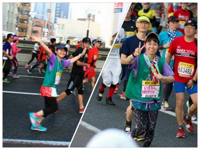 【大阪マラソン】番外編！チャリティーランナー大活躍！！画像