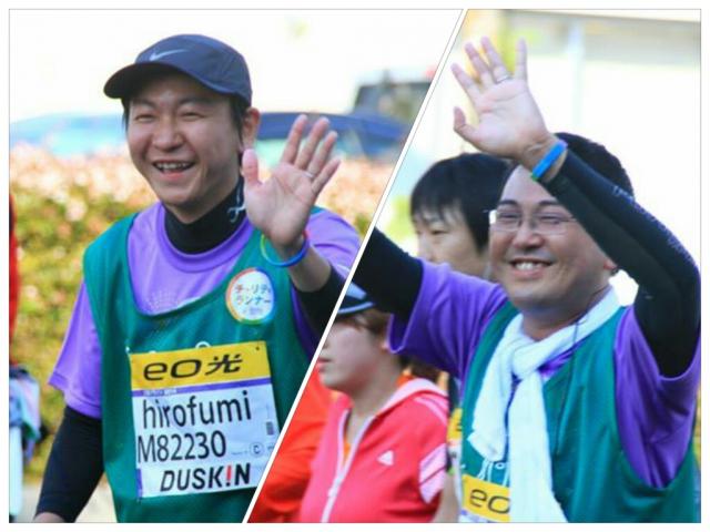 【大阪マラソン】番外編！チャリティーランナー大活躍！！画像