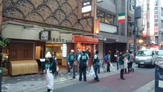 北新地チーム11月1回目(第2土曜)、定例おそうじ行いました！画像