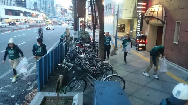 北新地チーム11月1回目(第2土曜)、定例おそうじ行いました！画像