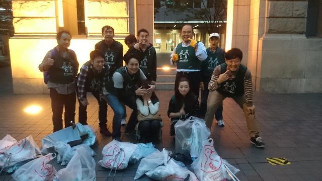 北新地チーム11月1回目(第2土曜)、定例おそうじ行いました！画像