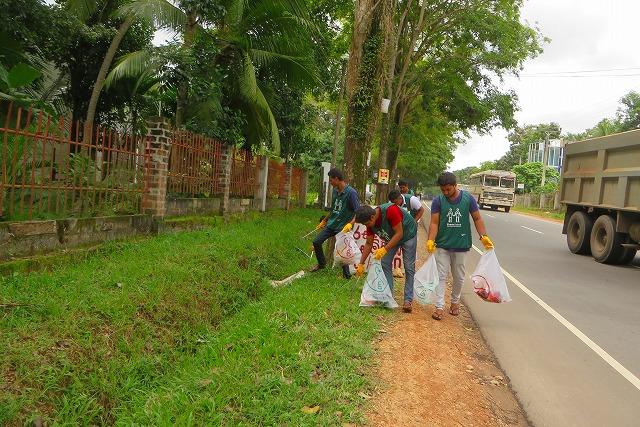 相変わらずの雨季(11月21日)画像