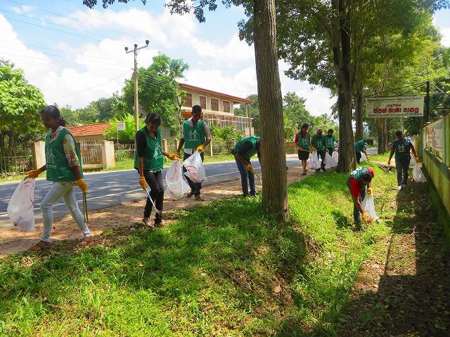 雨季の合間の大晴天(10月26日)画像