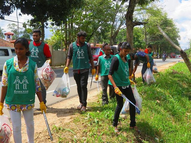 雨季の合間の大晴天(10月26日)画像