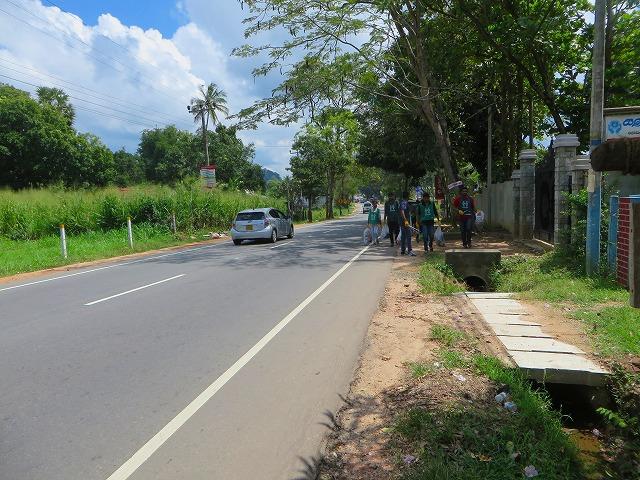 雨季の合間の大晴天(10月26日)画像
