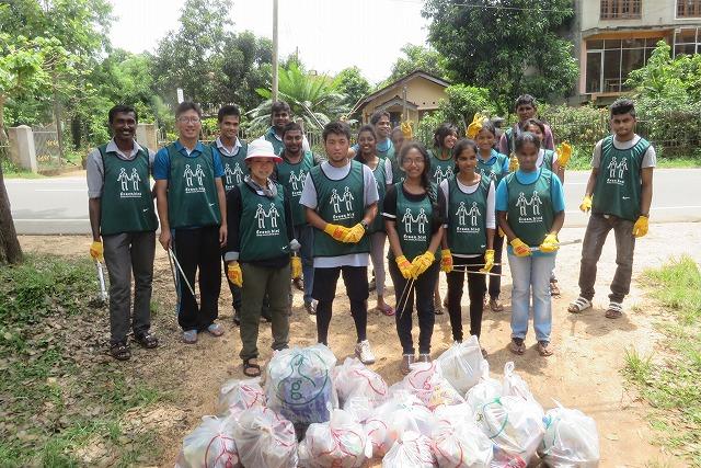 雨季の合間の晴れ(5月17日)画像
