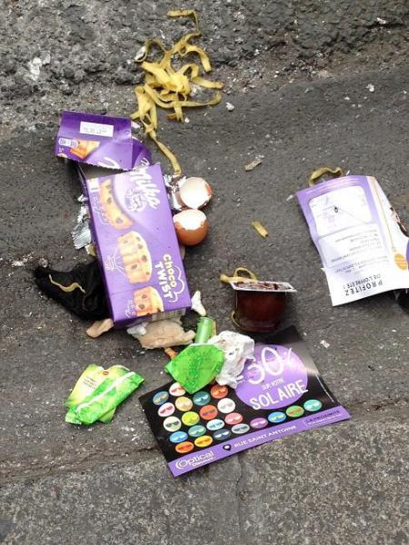 パリ市とのコラボお掃除画像