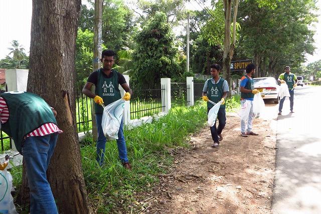 雨季の合間の青空（9月20日）画像