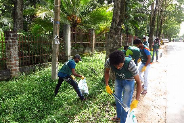 雨季の合間の青空（9月20日）画像