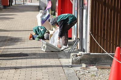ありがとうございます。いつもよりピカピカな街。画像