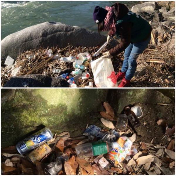 こんなにゴミを拾うとは、、画像