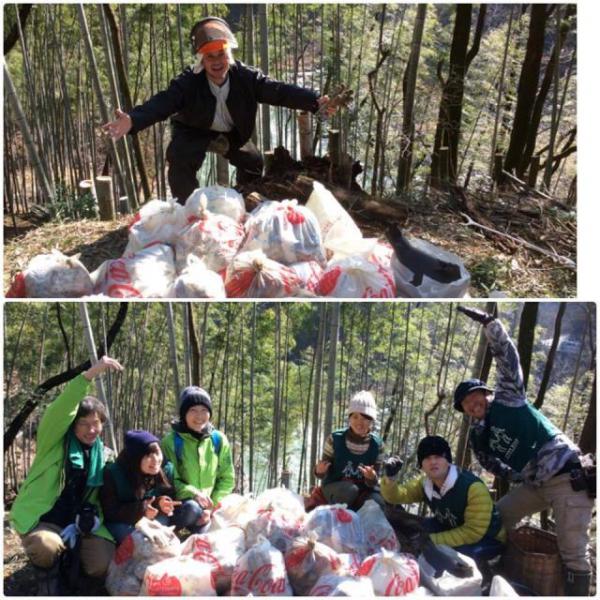 こんなにゴミを拾うとは、、画像