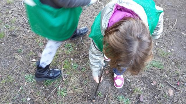 公園お掃除してきました〜！Oggi abbiamo pulito Parco ex Caserma di Cocco.画像