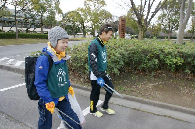 姫路城おしろのお掃除会に参加バード画像