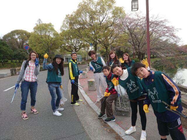 姫路城おしろのお掃除会に参加バード画像