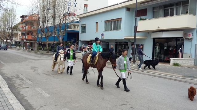 モンテシルヴァーノの海岸通り Sulla riviera di Montesilvano.画像