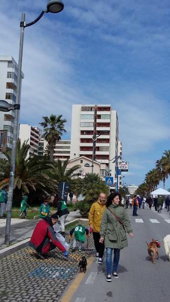 モンテシルヴァーノの海岸通り Sulla riviera di Montesilvano.画像