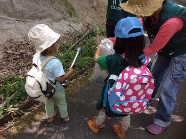 拾う&rarr;植える！画像