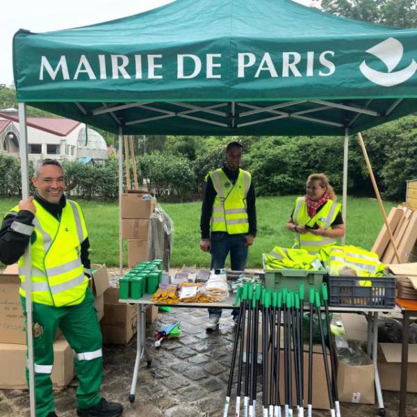 パリ15区とコラボ！画像