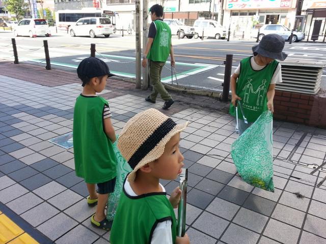 大分チームキックオフそうじ画像