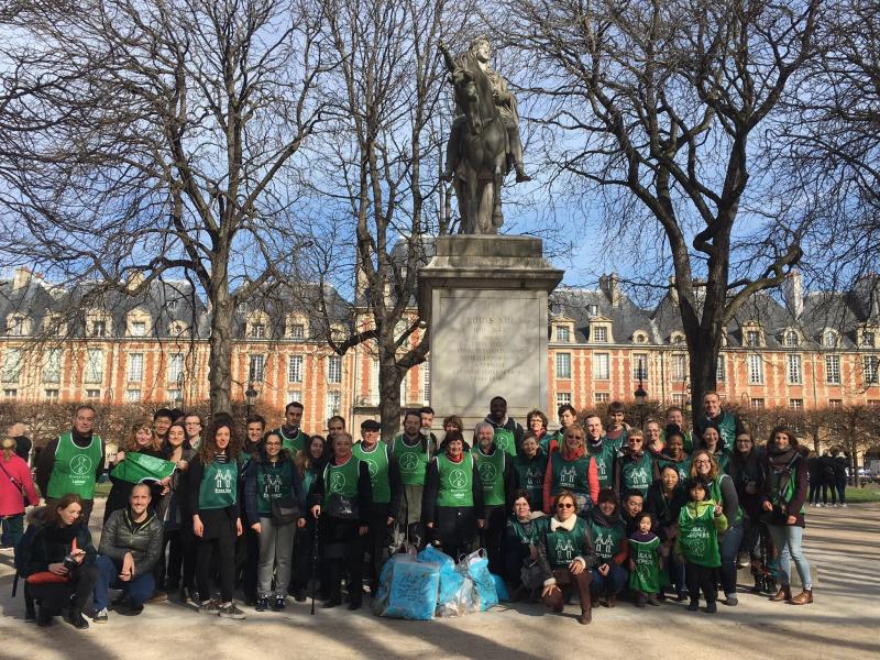 ぽかぽか陽気の2月お掃除画像