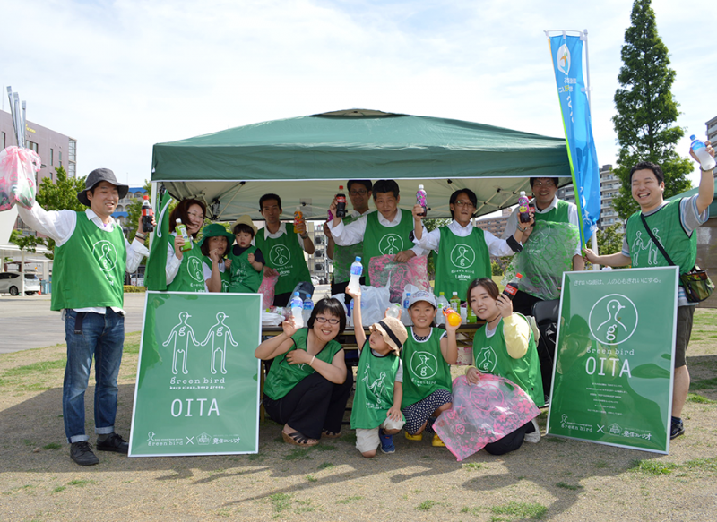 ランヨガ&ごみゼロそうじ画像