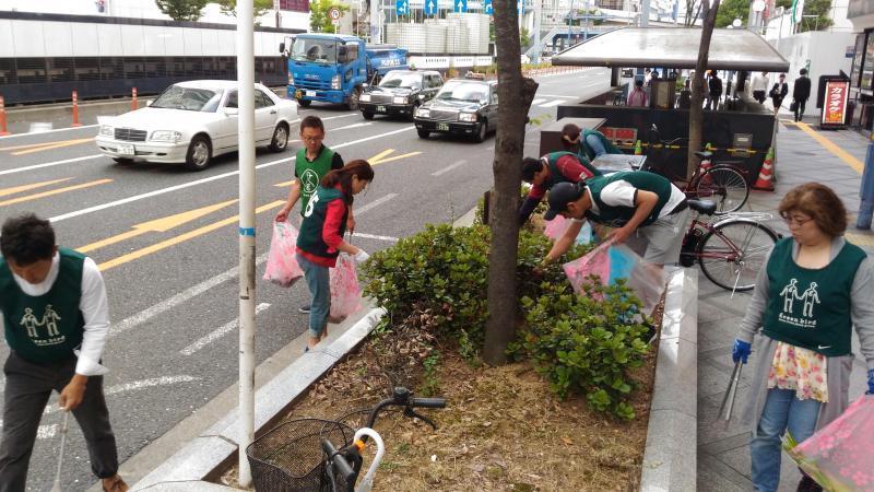 【北新地チーム】ごみゼロそうじ！！！画像