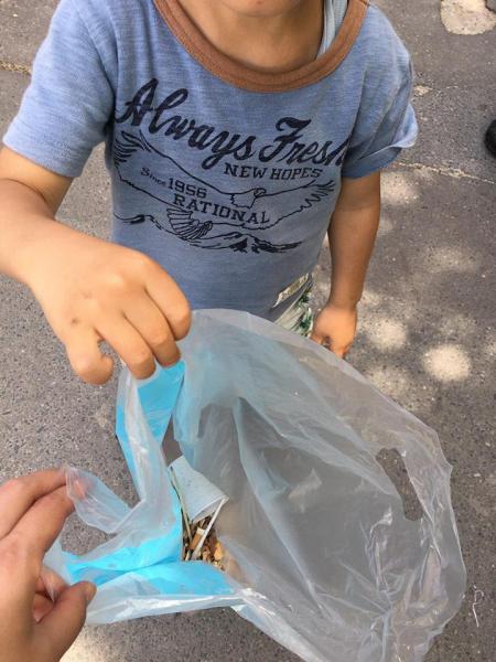 選挙とフリーマーケットとお掃除と画像