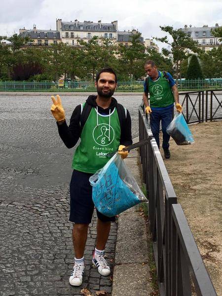 雨でもおそうじ！画像