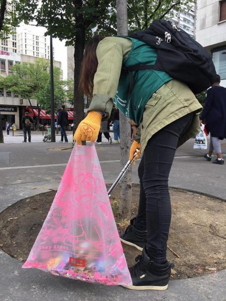 雨でもおそうじ！画像