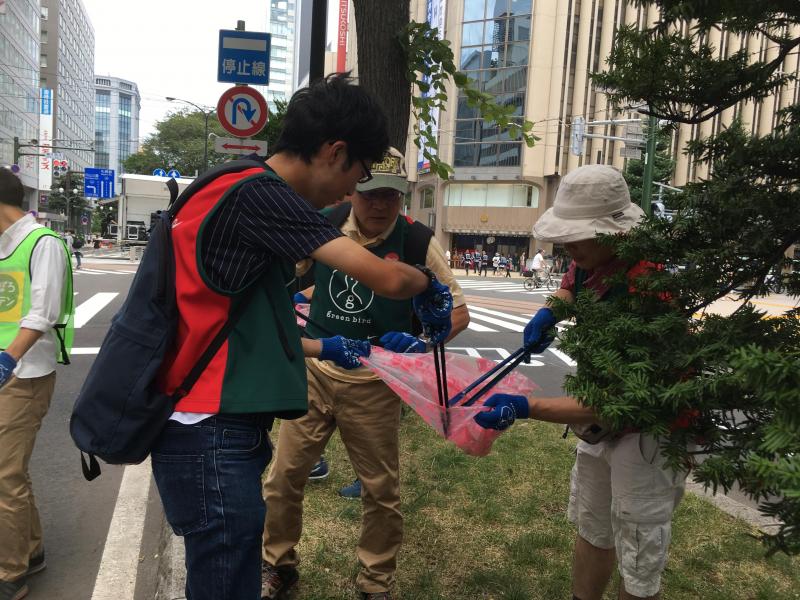 ホコテンでおそうじだーい！画像