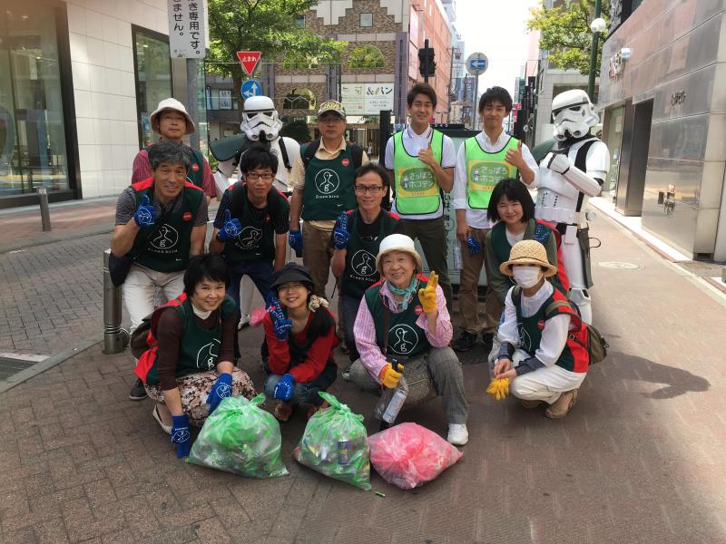 ホコテンでおそうじだーい！画像