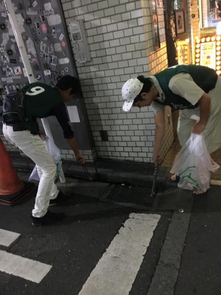 新宿2丁目お掃除画像