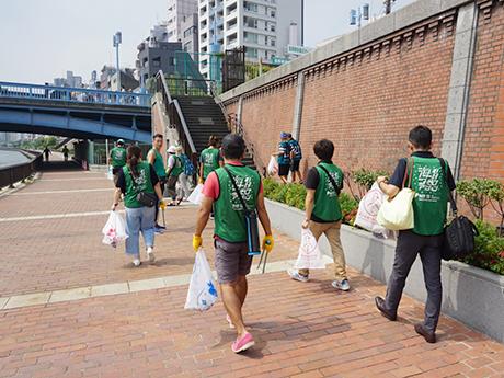 【事務局コラボイベント】元競泳日本代表 伊藤華英さんと一緒におそうじ大作戦in浅草画像
