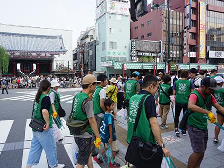 【事務局コラボイベント】元競泳日本代表 伊藤華英さんと一緒におそうじ大作戦in浅草画像