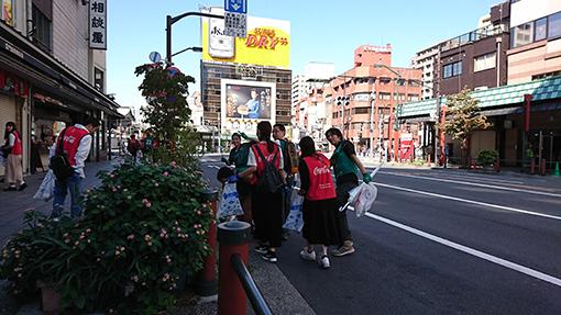 【サンデー浅草そうじ】第1回　～雷門～国際通り～六区～奥山おまいりまち商店街～画像