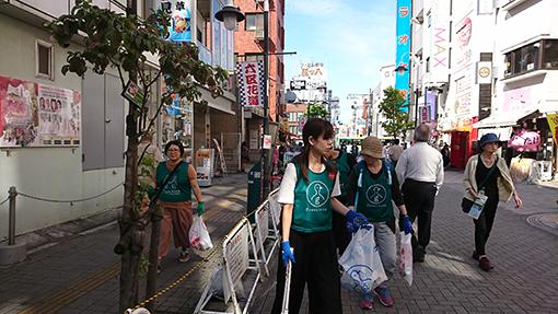 【サンデー浅草そうじ】第1回　～雷門～国際通り～六区～奥山おまいりまち商店街～画像