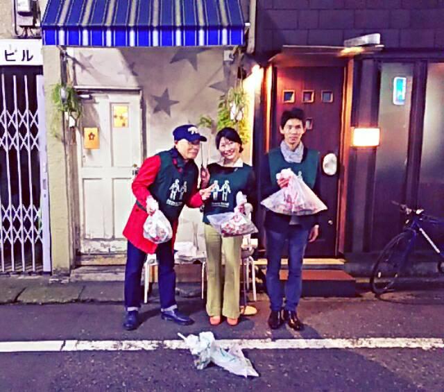 新宿2丁目 お掃除！画像