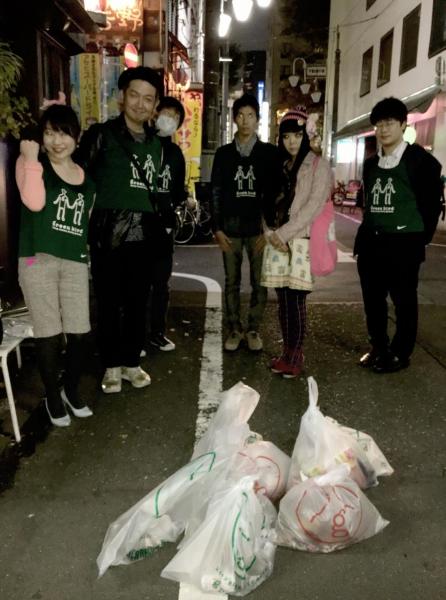 晴れた！新宿2丁目お掃除！画像