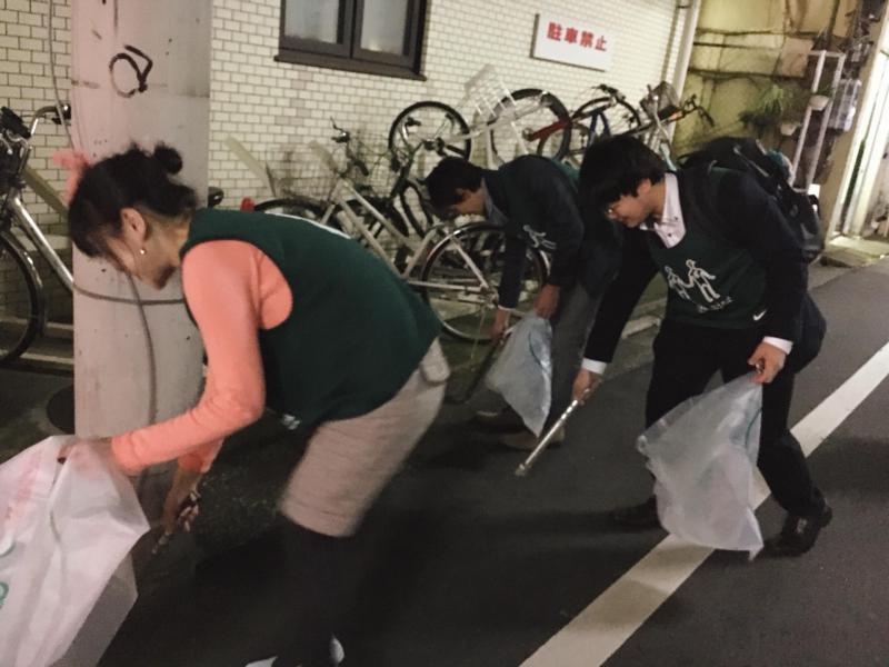 晴れた！新宿2丁目お掃除！画像