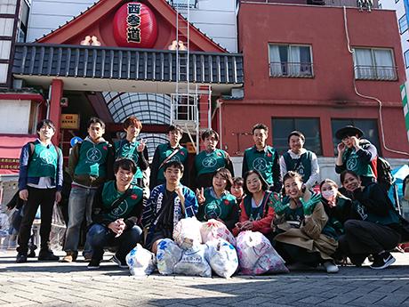 【サンデー浅草そうじ】第2回　雷門～国際通り～浅草花やしき入口画像