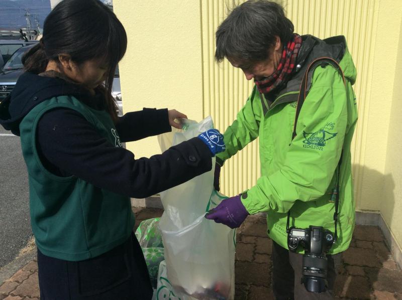 今年最後のグリーンバード画像