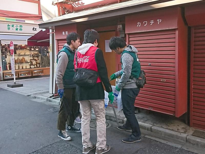 【定例】第23回　レギュラー浅草そうじ　雷門～伝法院通り～六区ブロードウェイ～すしや通り～雷門通り画像