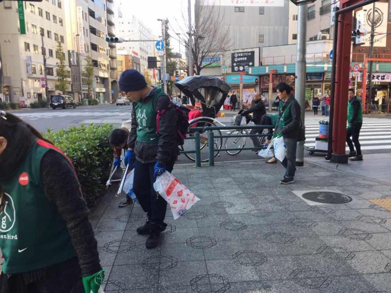 【サンデー浅草そうじ】第3回　雷門～東武浅草駅～伝法院通り画像