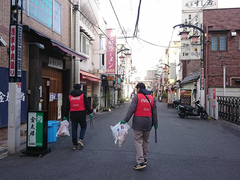 【定例】第25回　レギュラー浅草そうじ　雷門通り～浅草中央通り～新仲見世～六区BW～伝法院通り～メトロ通り～観音通り画像