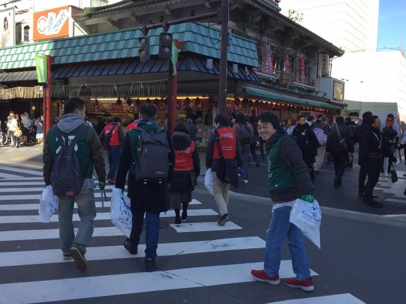 【サンデー浅草そうじ】第5回　雷門通り～国際通り～六区花道～奥山おまいりまち画像