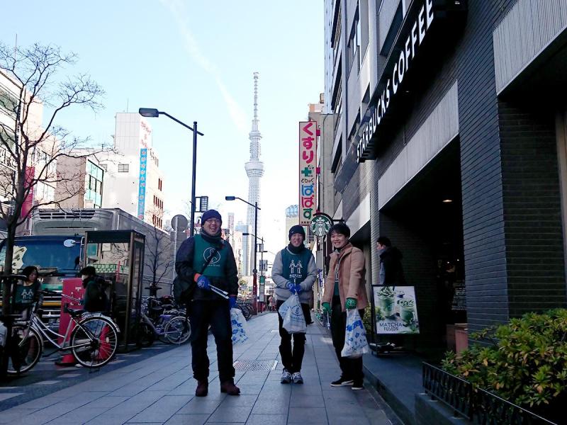 【サンデー浅草そうじ】第5回　雷門通り～国際通り～六区花道～奥山おまいりまち画像