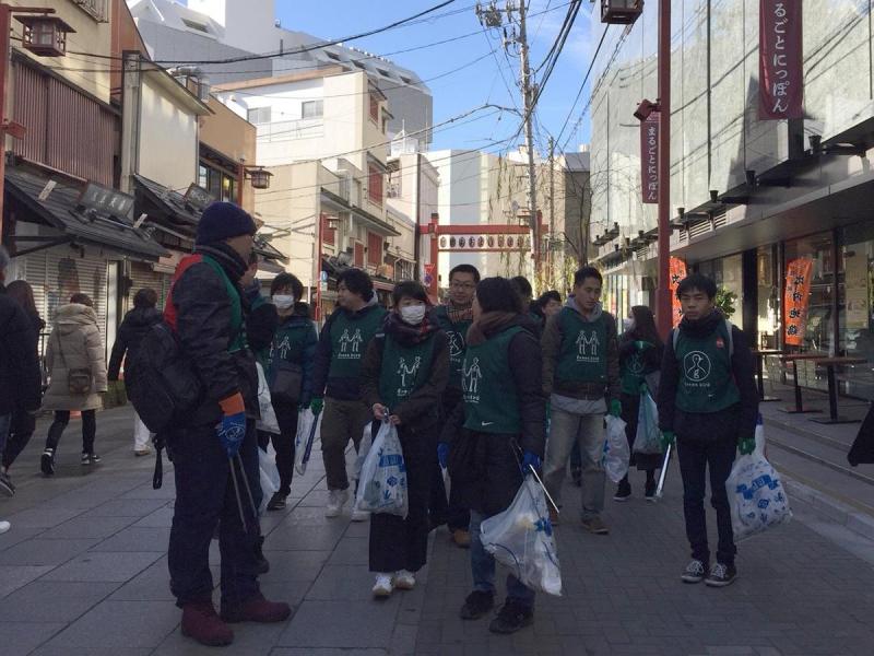 【サンデー浅草そうじ】第5回　雷門通り～国際通り～六区花道～奥山おまいりまち画像