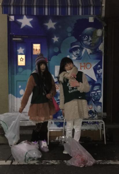 残雪の新宿2丁目画像