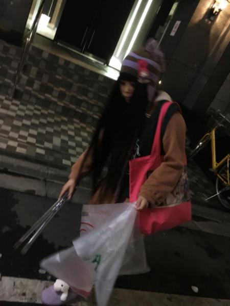 残雪の新宿2丁目画像